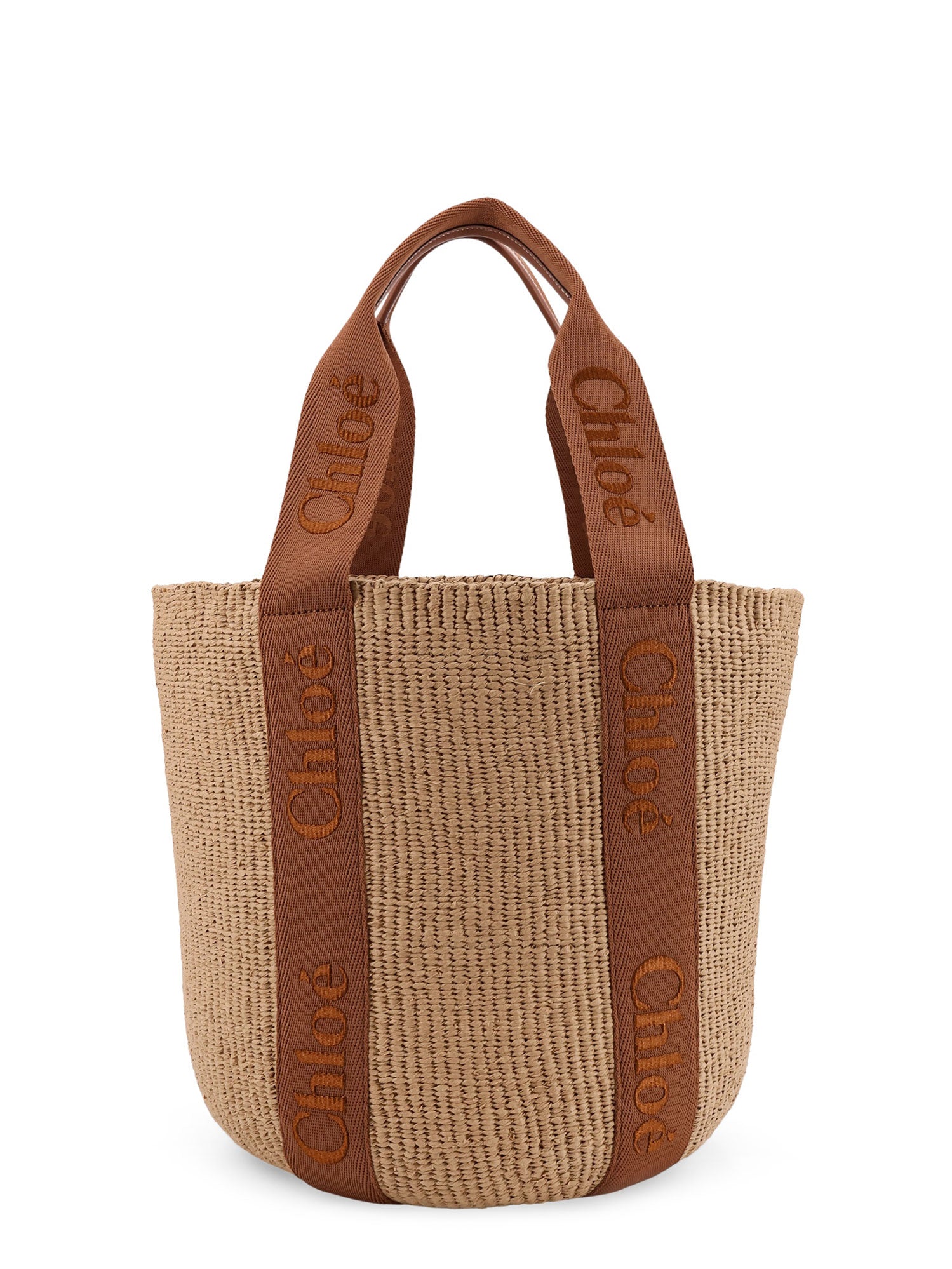 Chloè Bags Dusty Tan Rafia