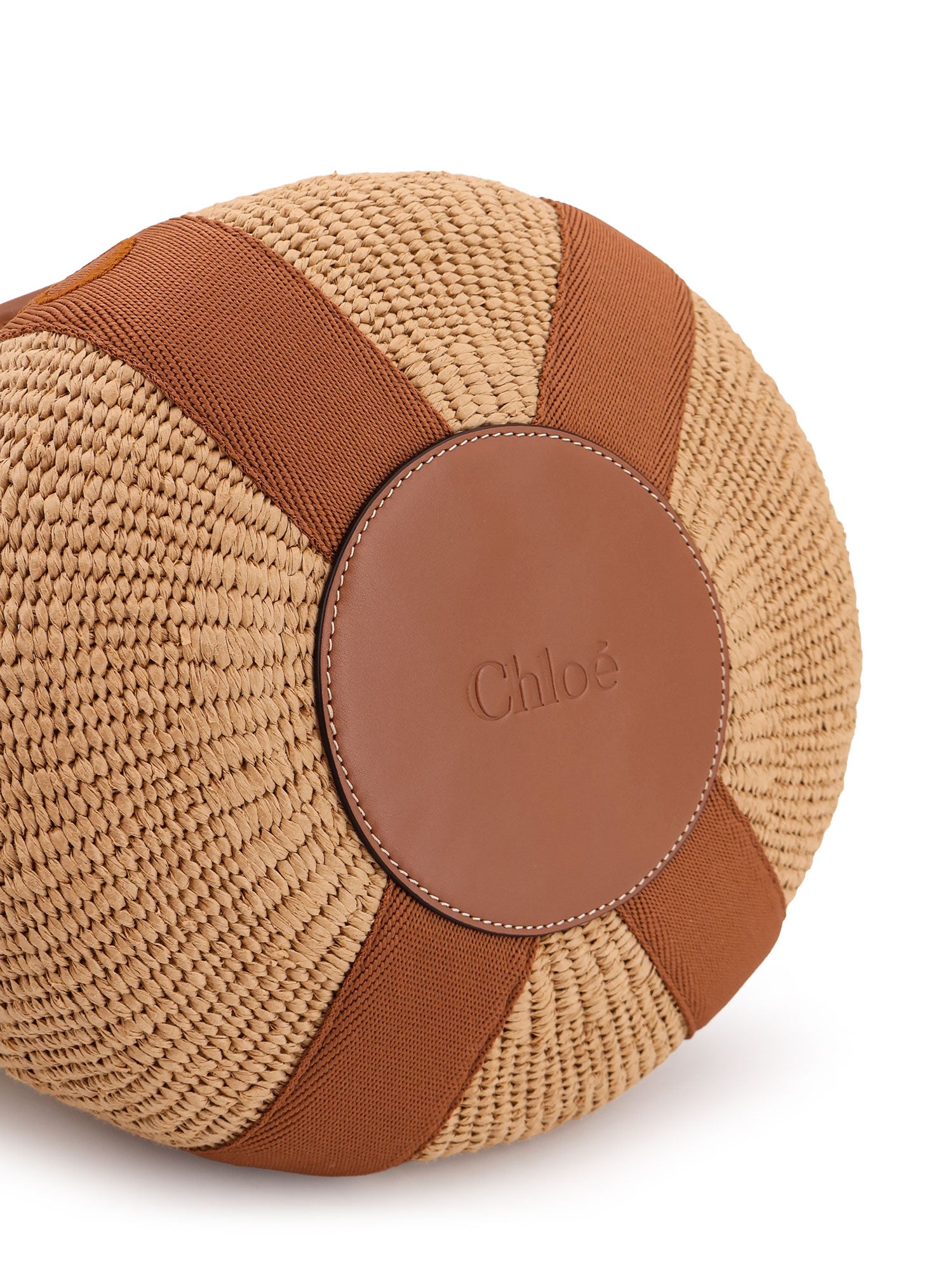 Chloè Bags Dusty Tan Rafia