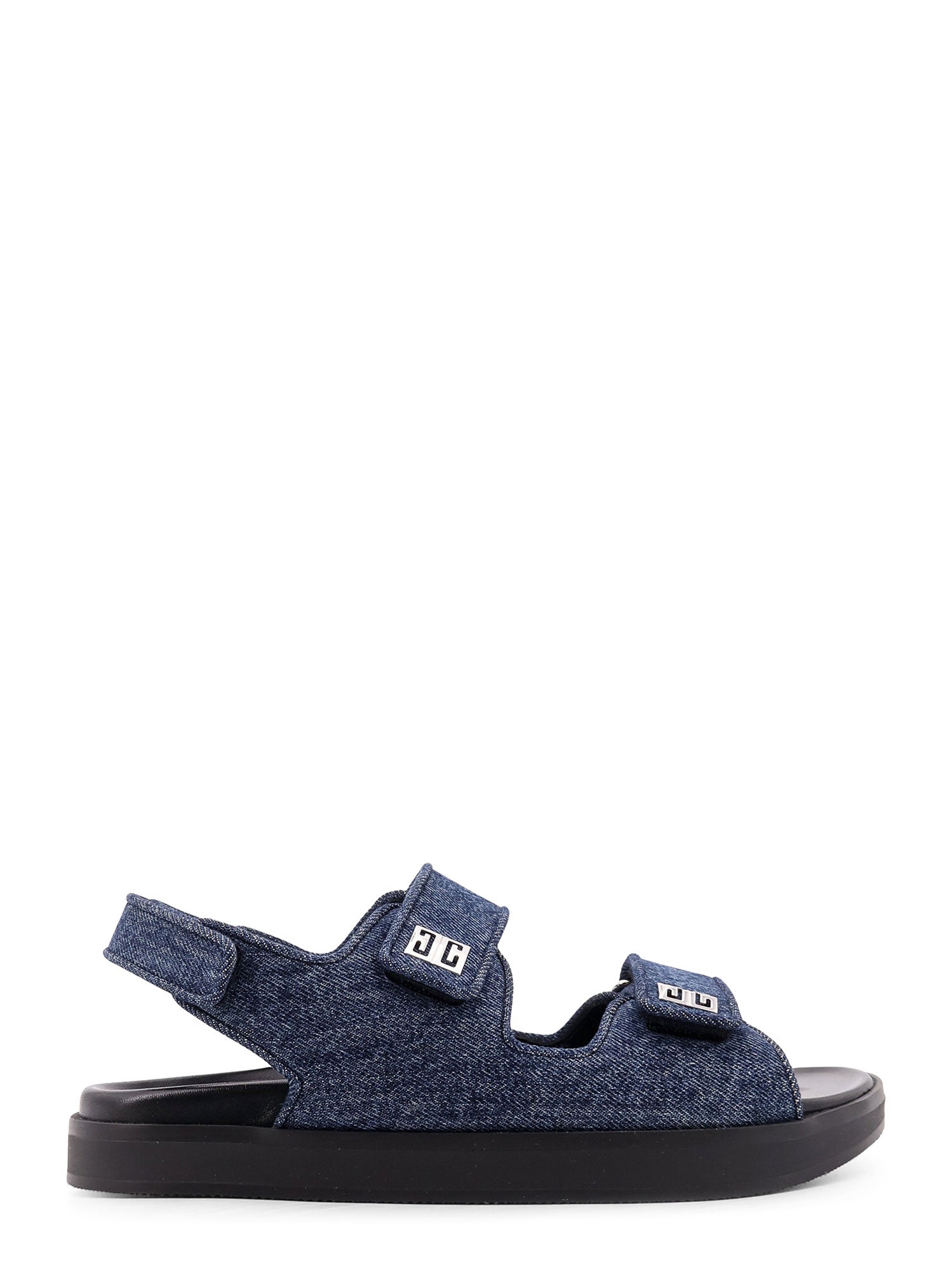 Givenchy Sandals Blue Denim/pelle