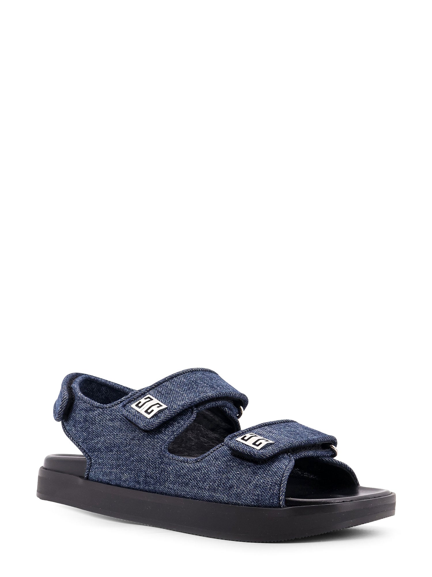 Givenchy Sandals Blue Denim/pelle