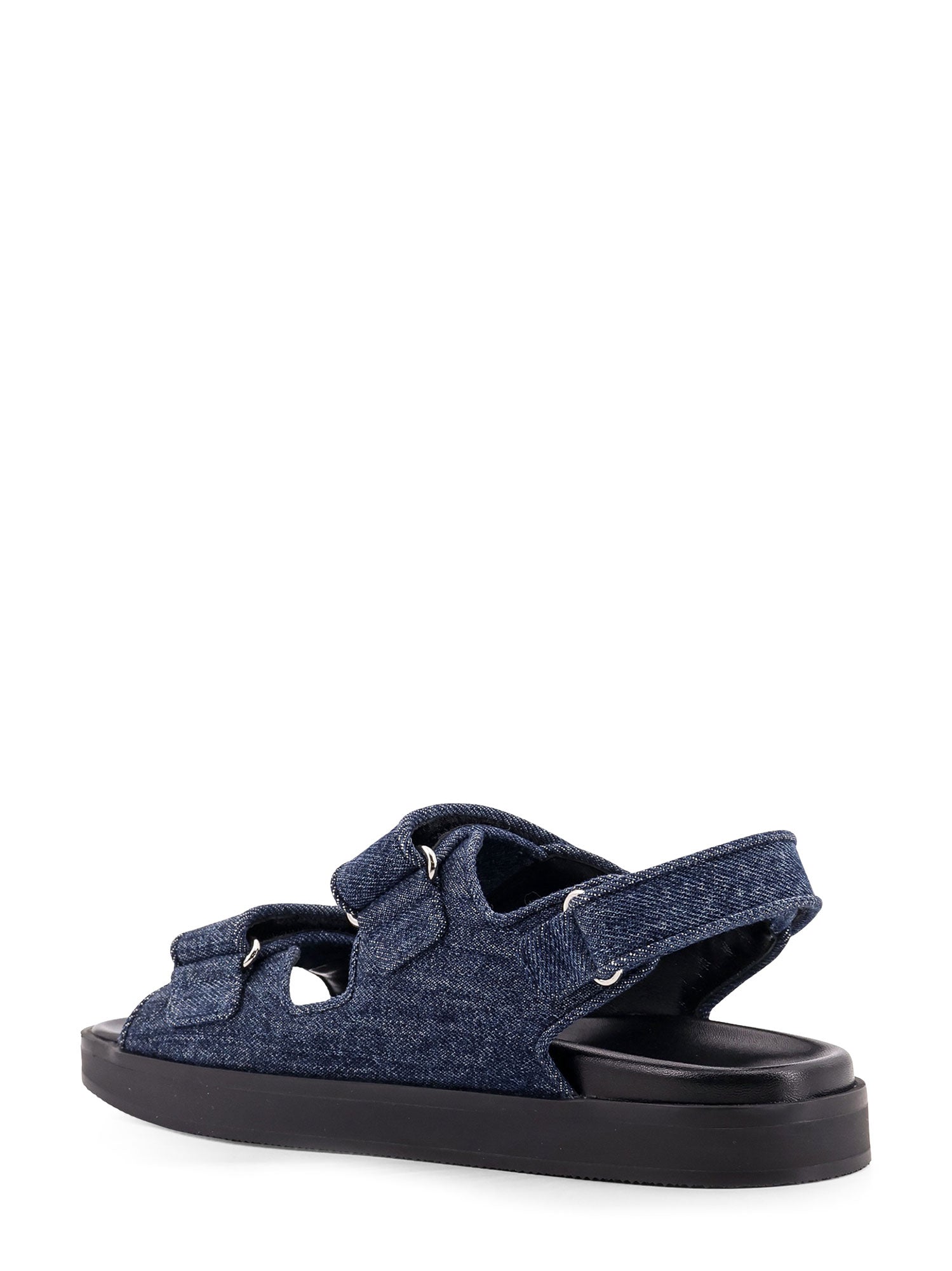 Givenchy Sandals Blue Denim/pelle