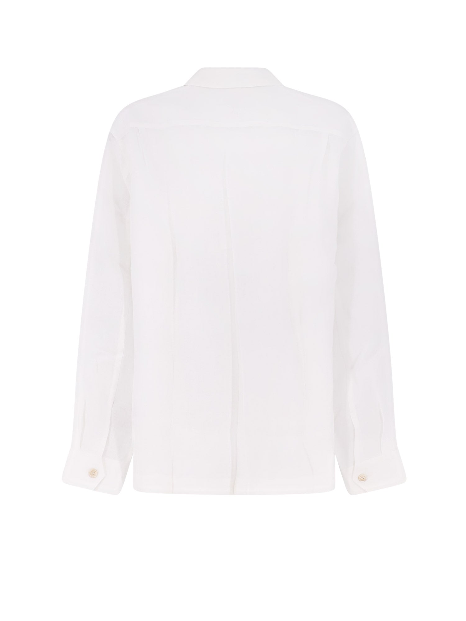 Brunello Cucinelli Shirts White Lino