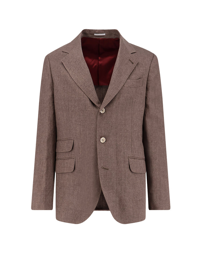 Brunello Cucinelli Clothing Brown Lino