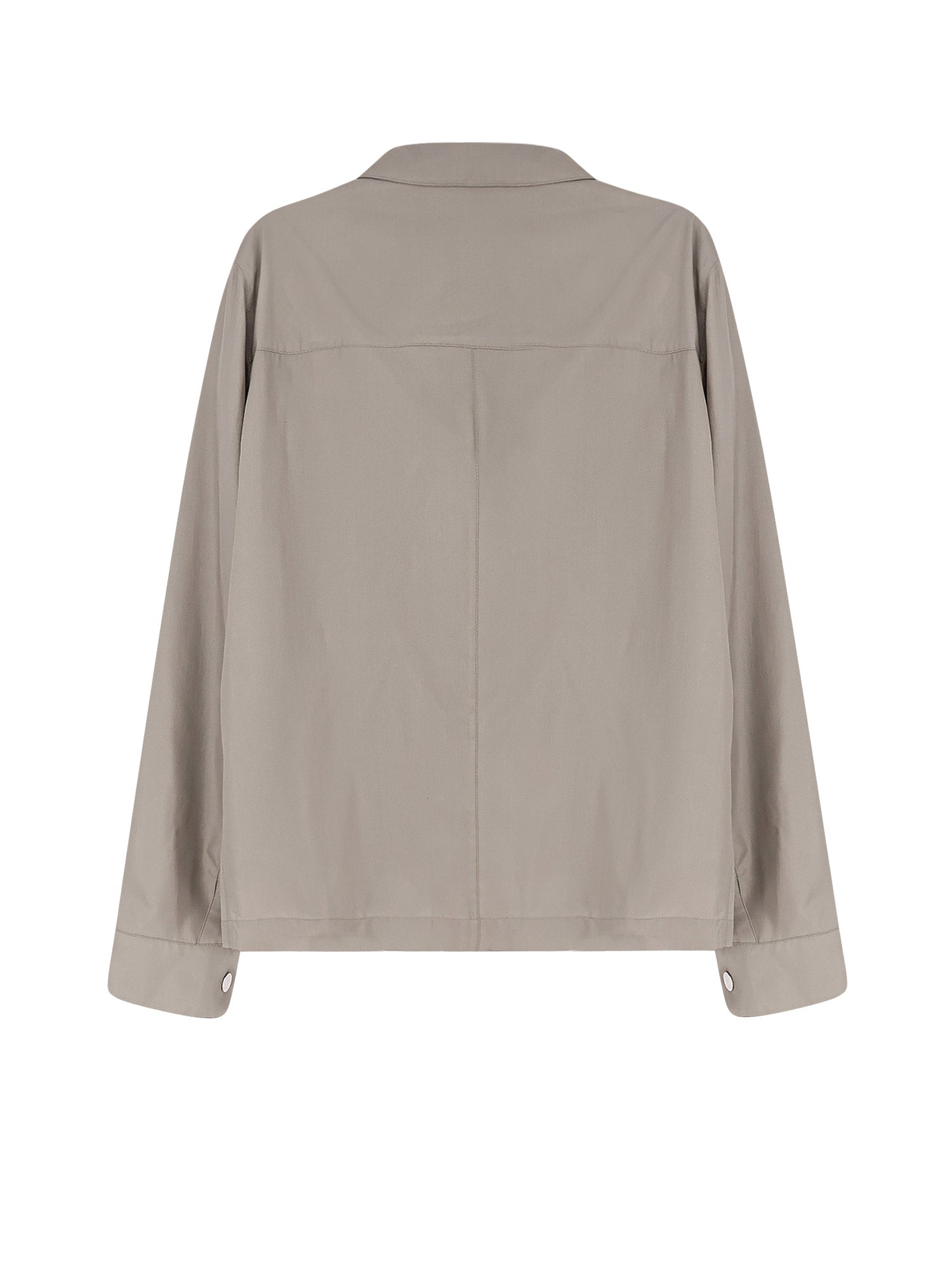 Brunello Cucinelli Jackets Kaki Seta Poliuretano
