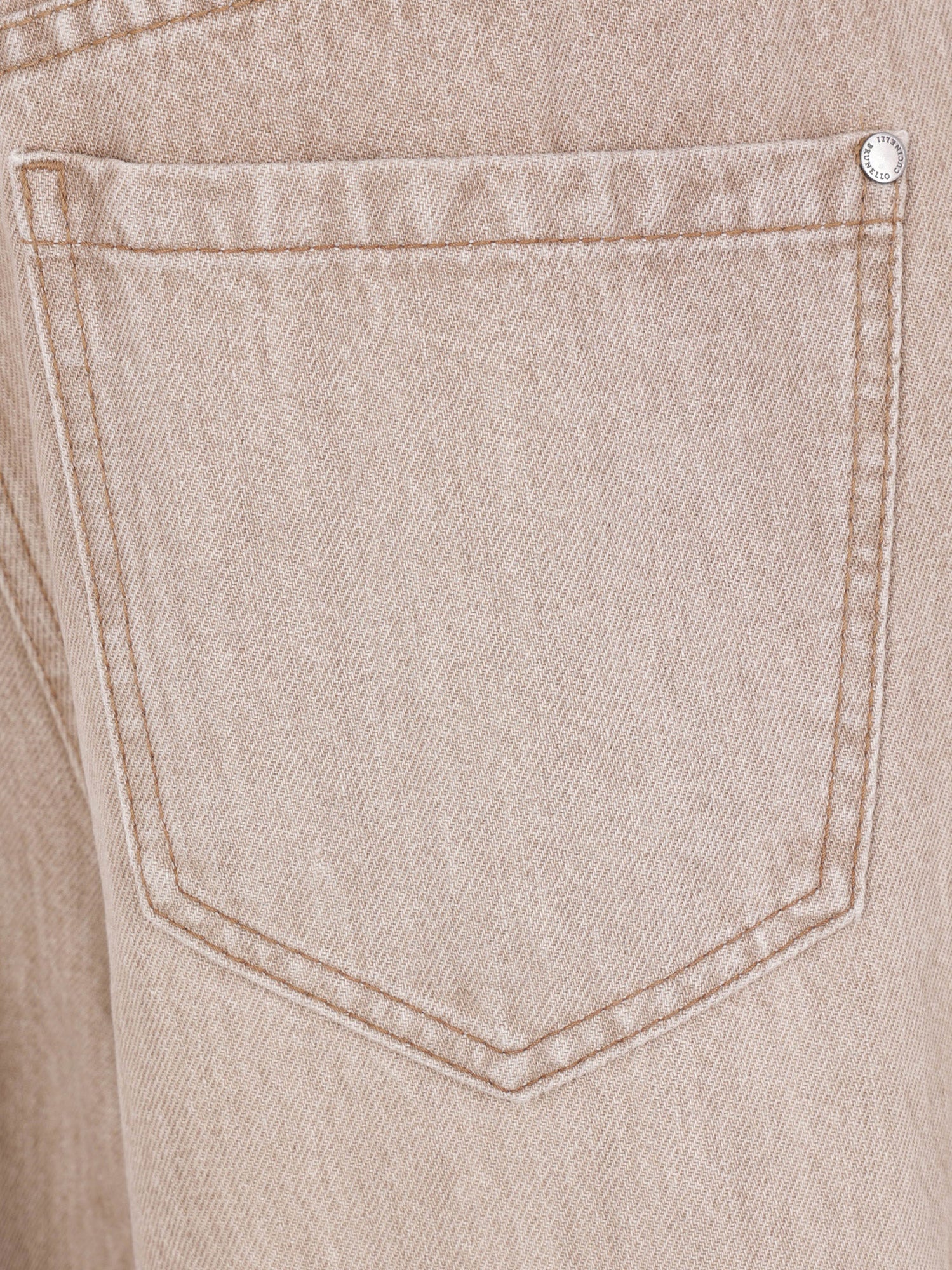Brunello Cucinelli Rtw Desert Denim Cotone