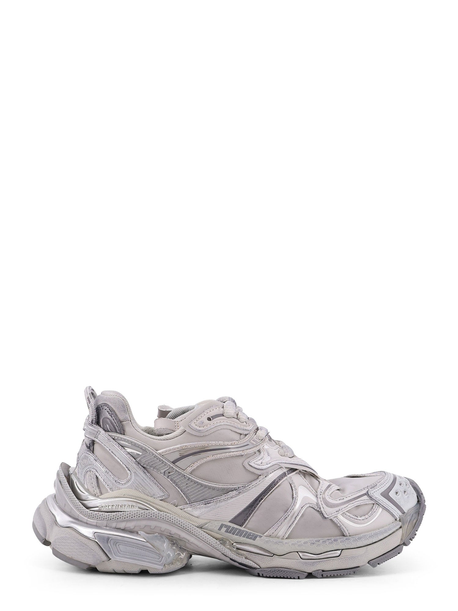 Balenciaga Sneakers Grey Mix / Silver T Polyurethane Polyester