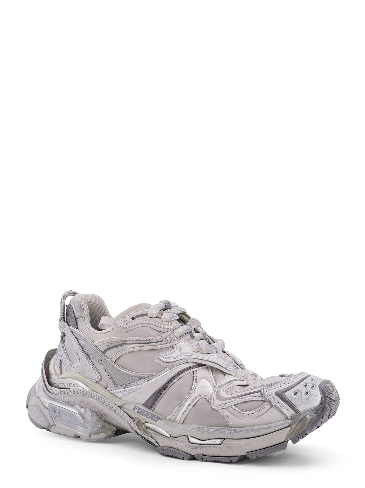 Balenciaga Sneakers Grey Mix / Silver T Polyurethane Polyester