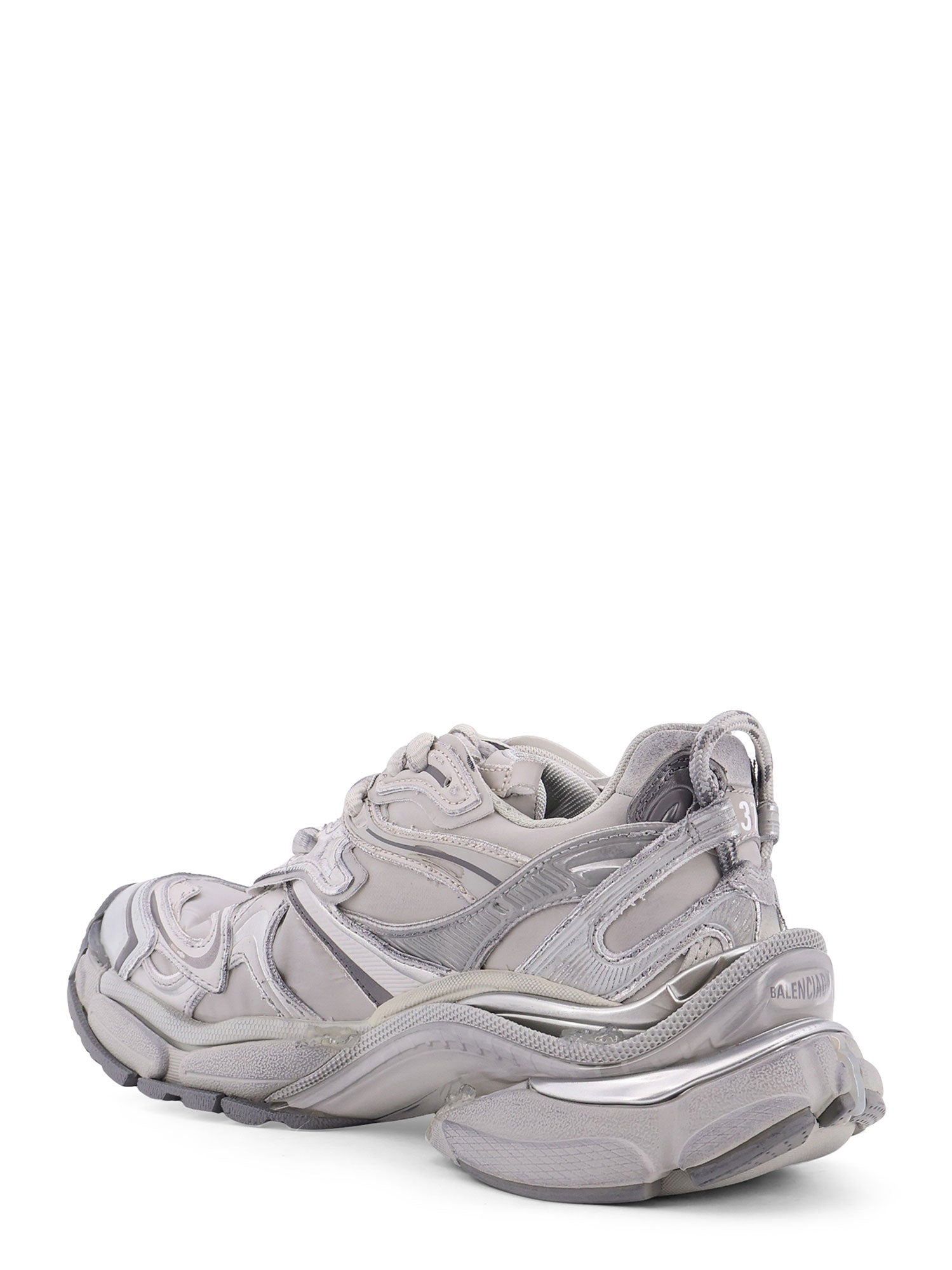 Balenciaga Sneakers Grey Mix / Silver T Polyurethane Polyester
