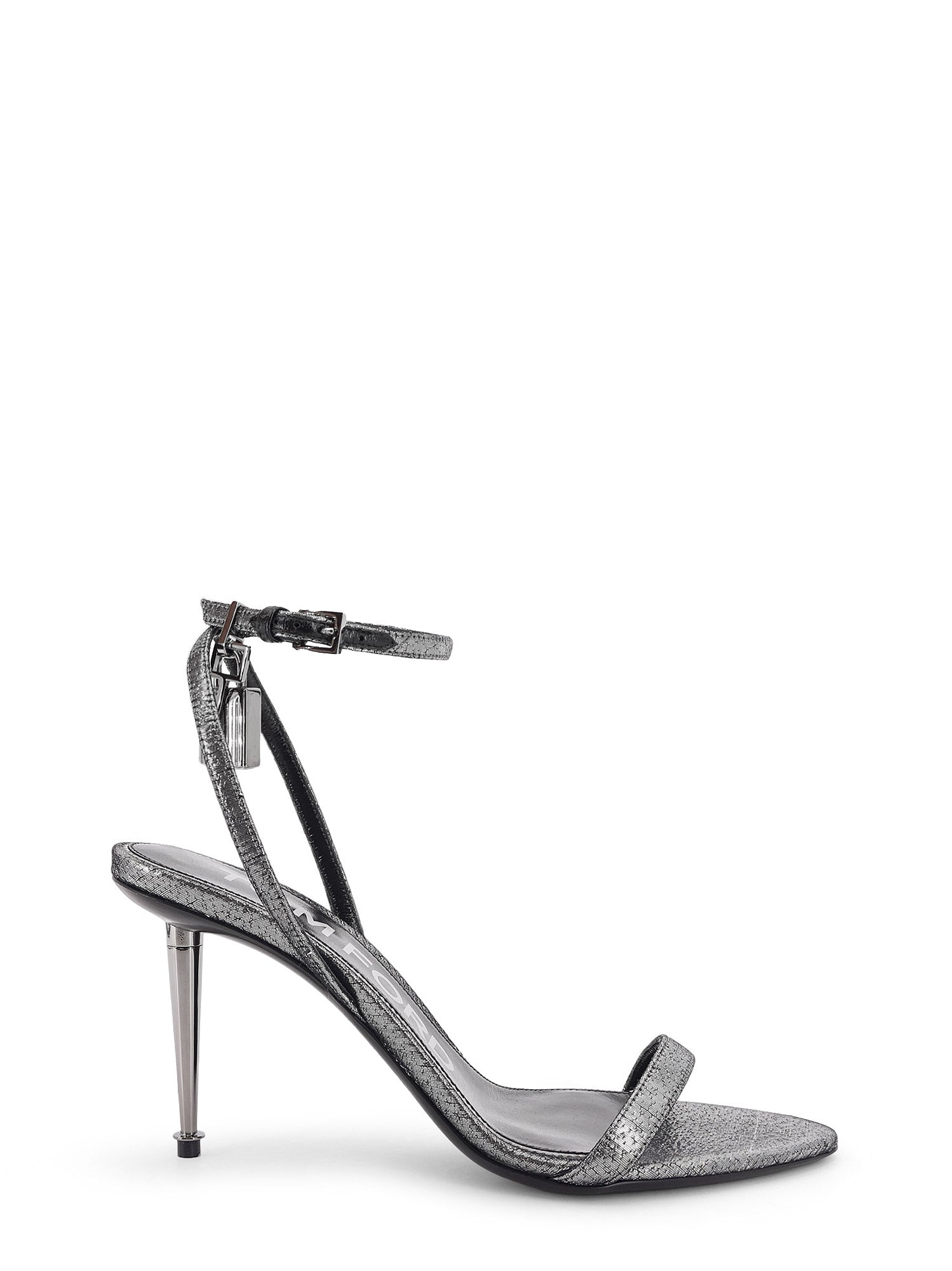 Tom Ford Sandals Dark Silver Poliestere