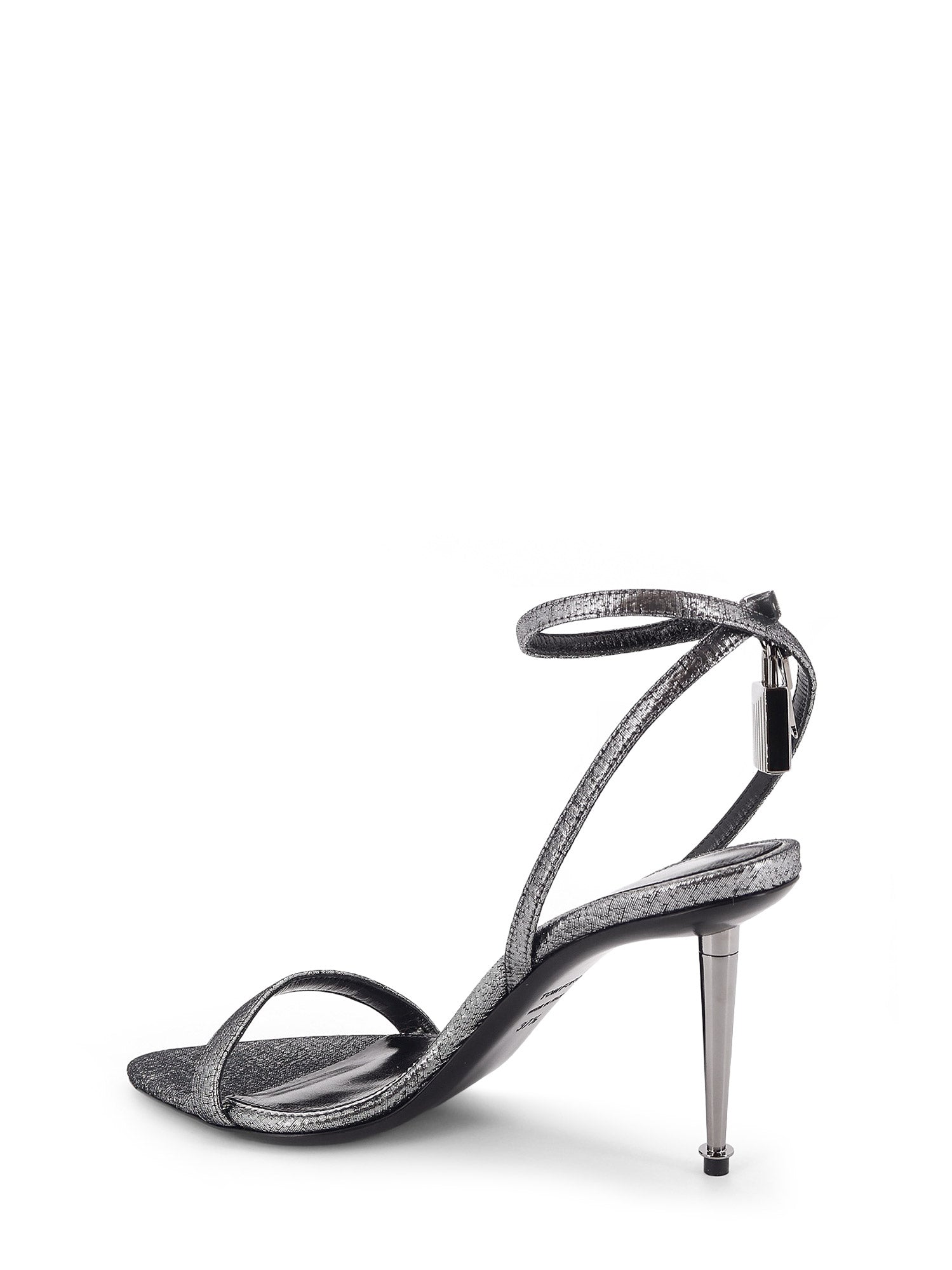 Tom Ford Sandals Dark Silver Poliestere