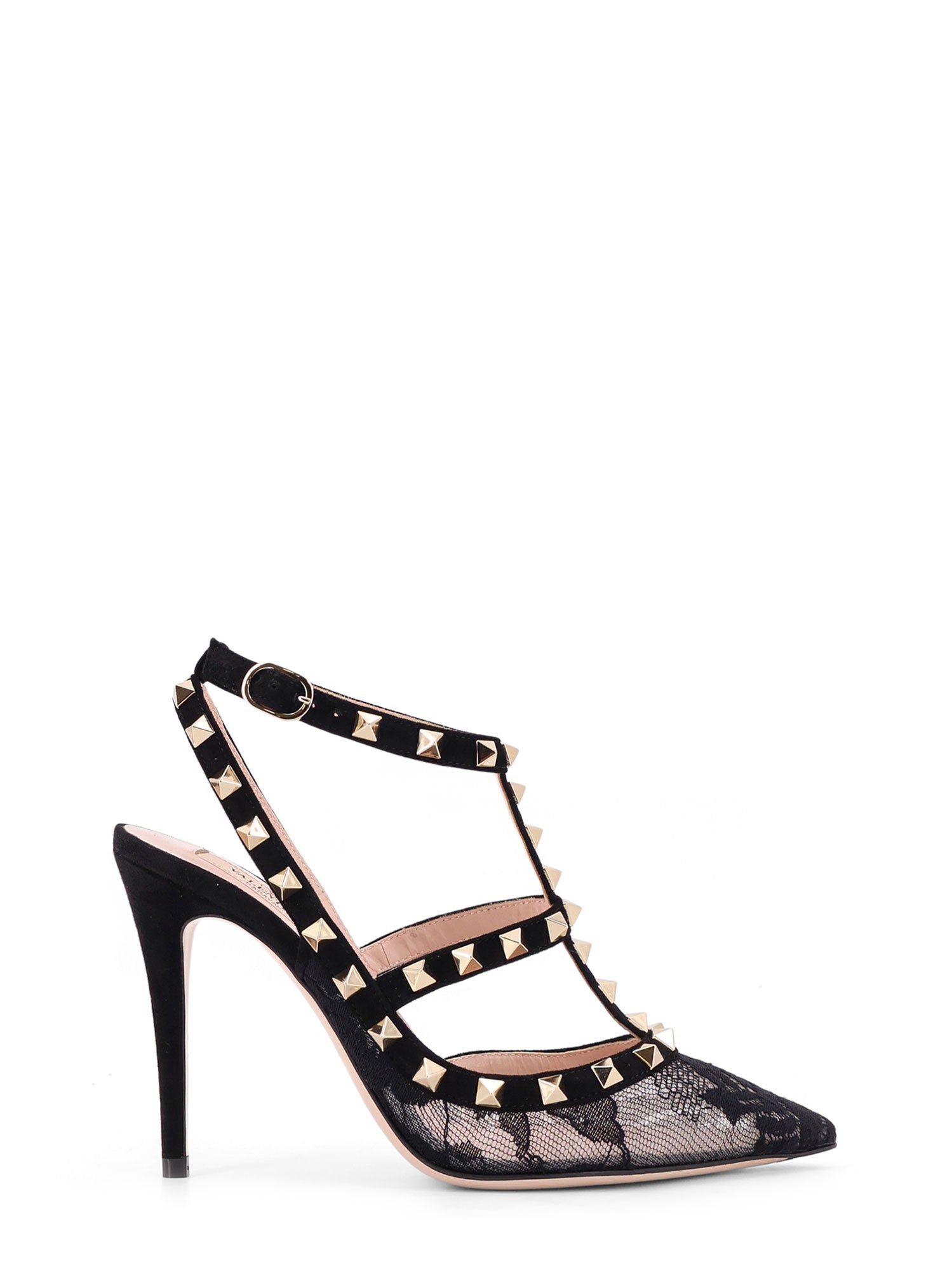 Valentino Garavani With Heel Black Pelle