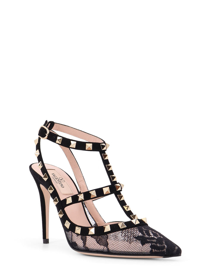 Valentino Garavani With Heel Black Pelle
