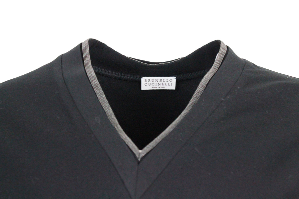 Brunello Cucinelli T-Shirts And Polos Black 93co 7ea