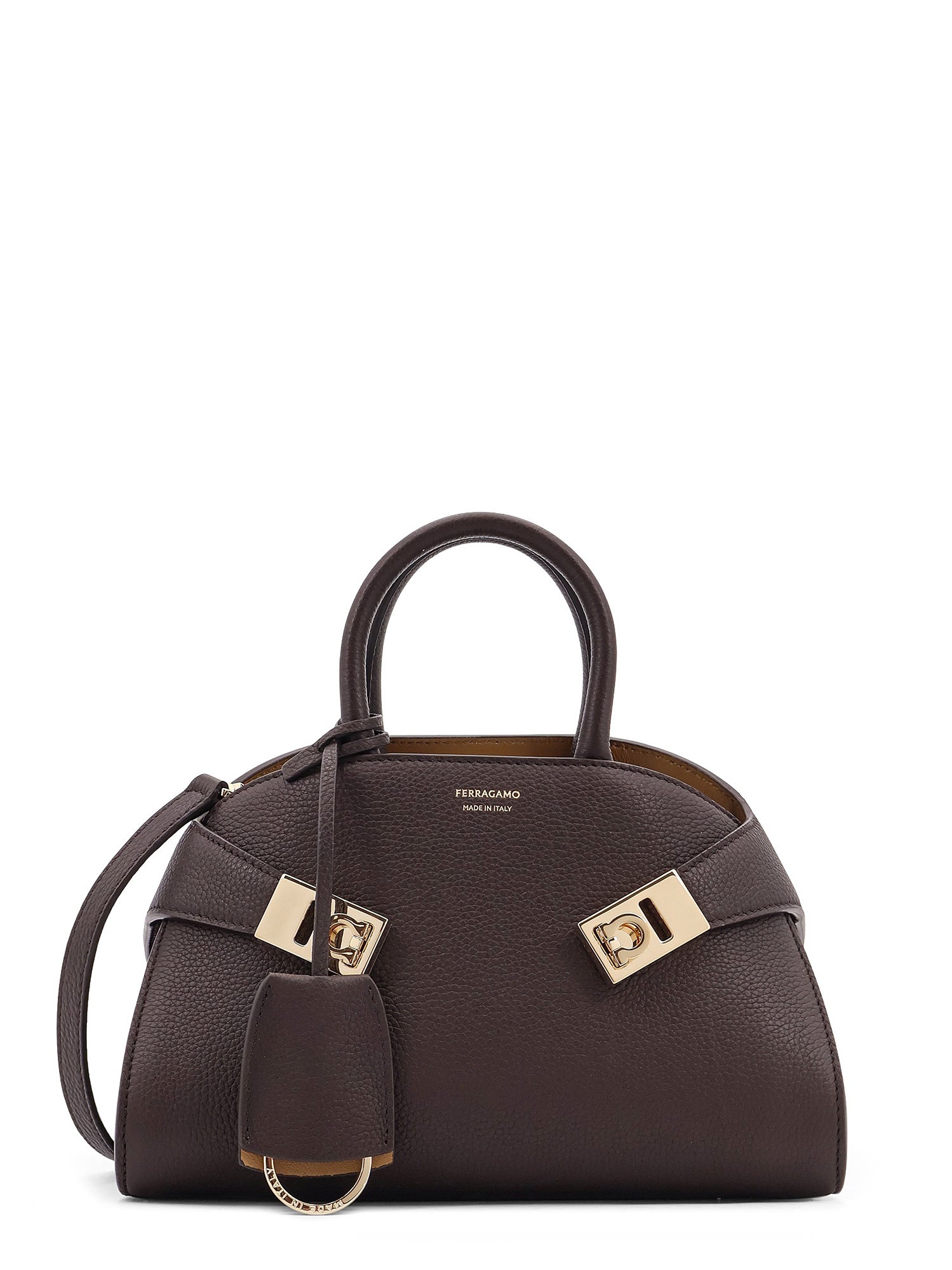 Ferragamo Bags Dark Brown Pelle