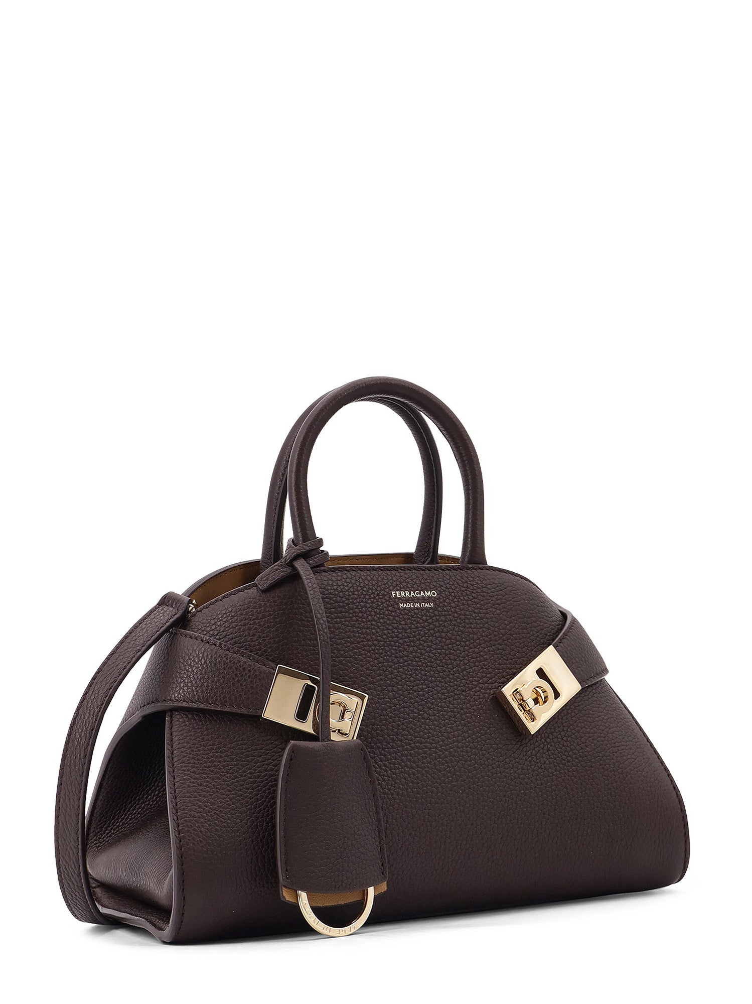 Ferragamo Bags Dark Brown Pelle