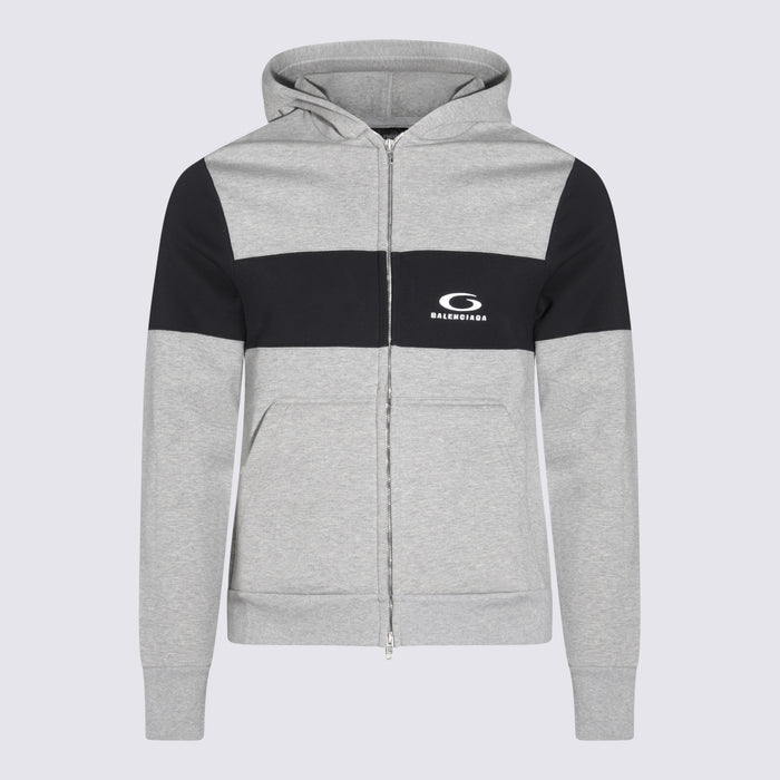 Balenciaga Sweaters Grey/black _co