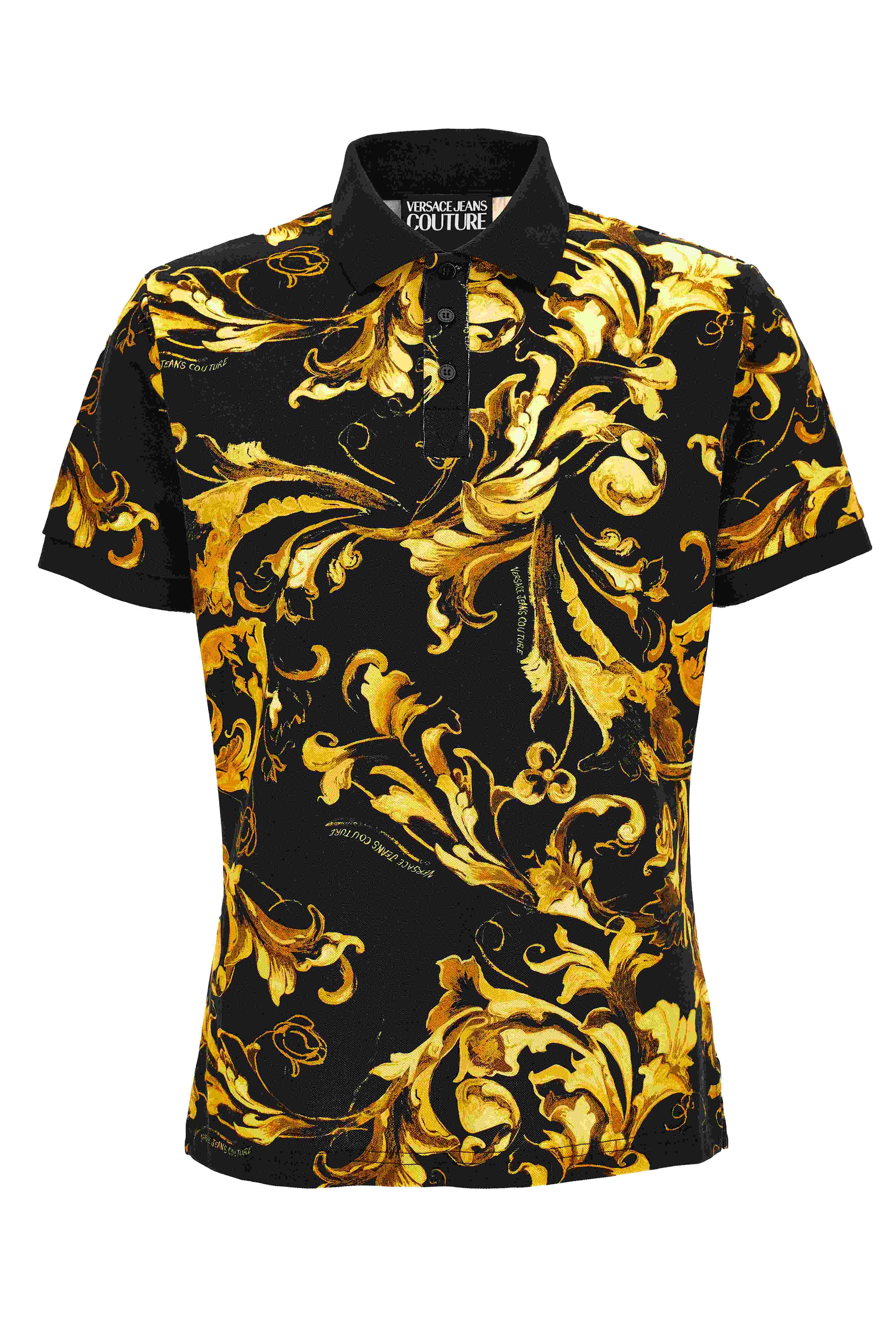 Versace T-shirts and Polos Black