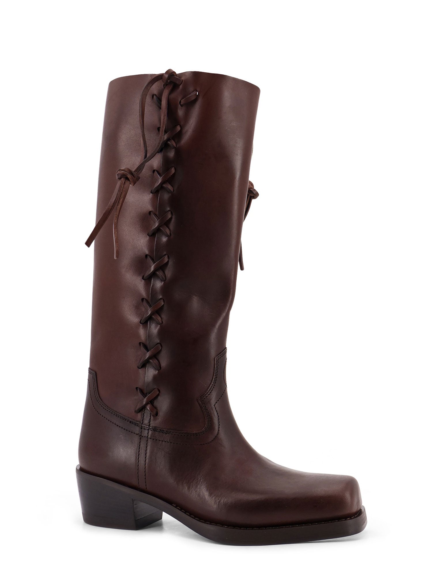 Paris Texas Boots Cioccolato Pelle