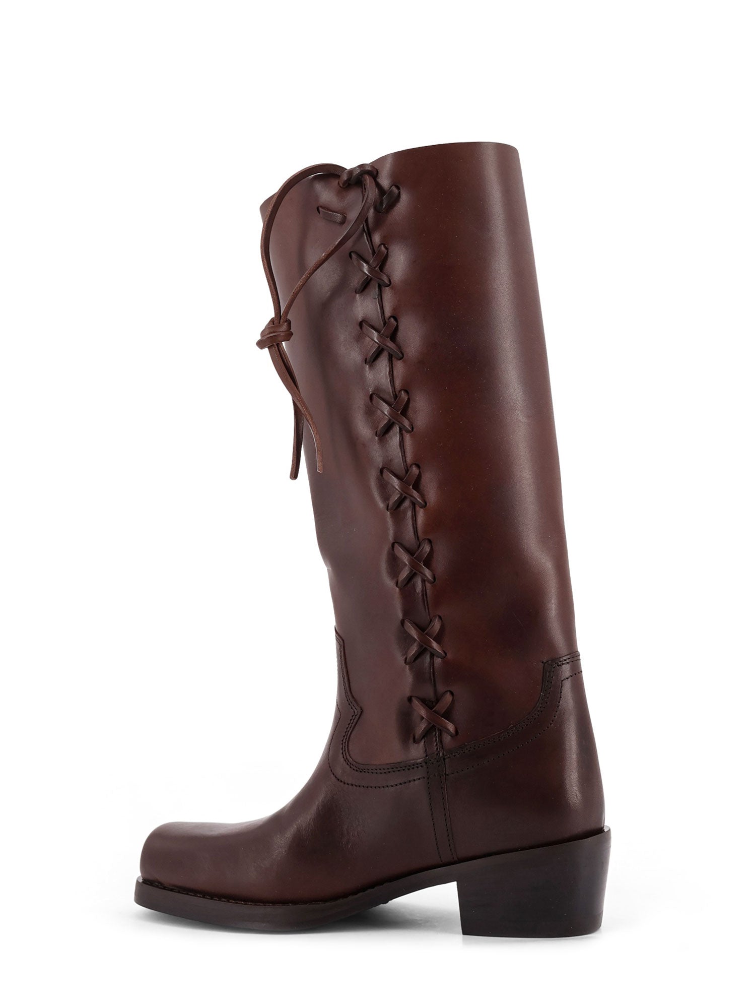 Paris Texas Boots Cioccolato Pelle