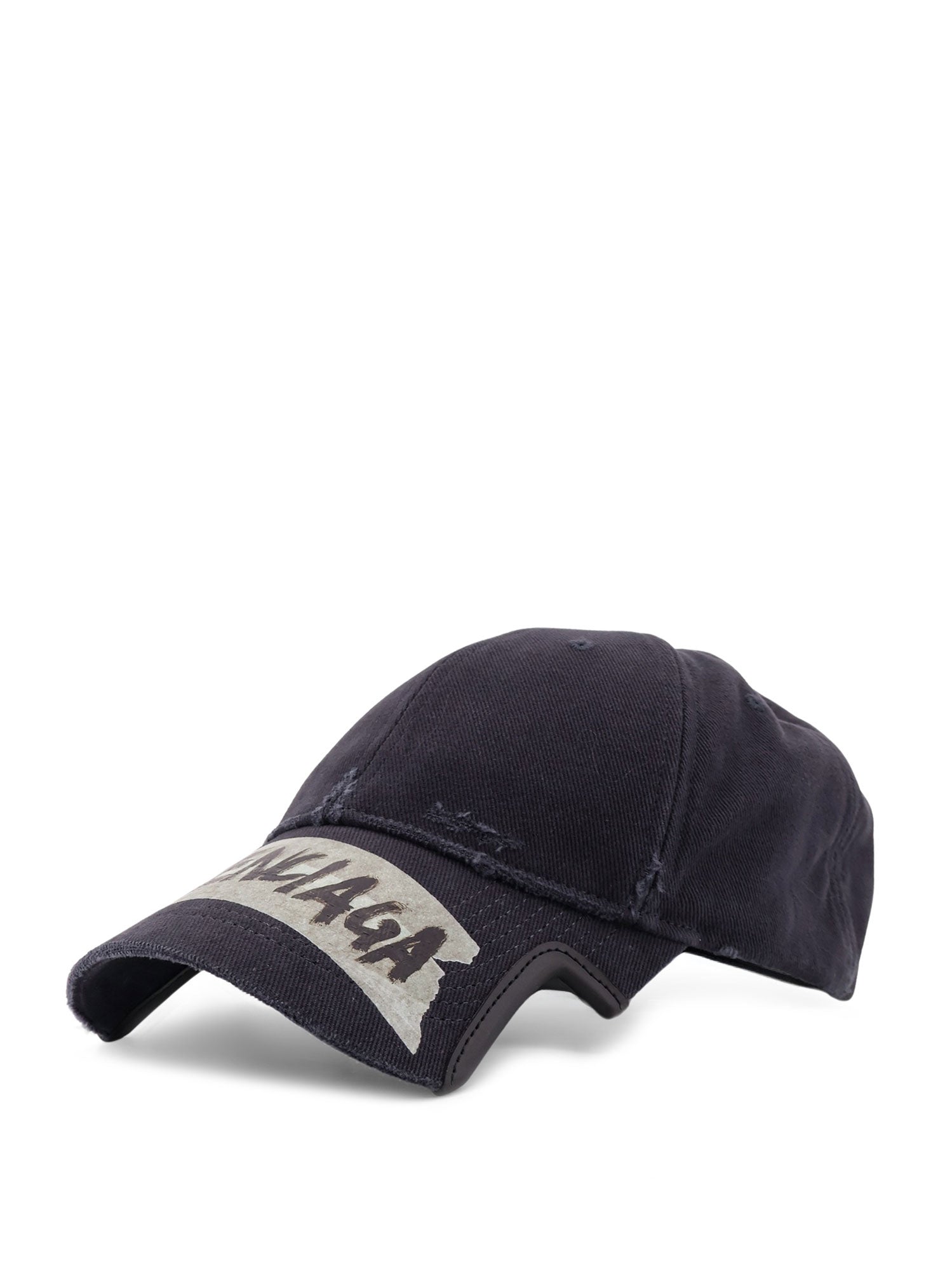 Balenciaga Hats Faded Washed Black Cotone