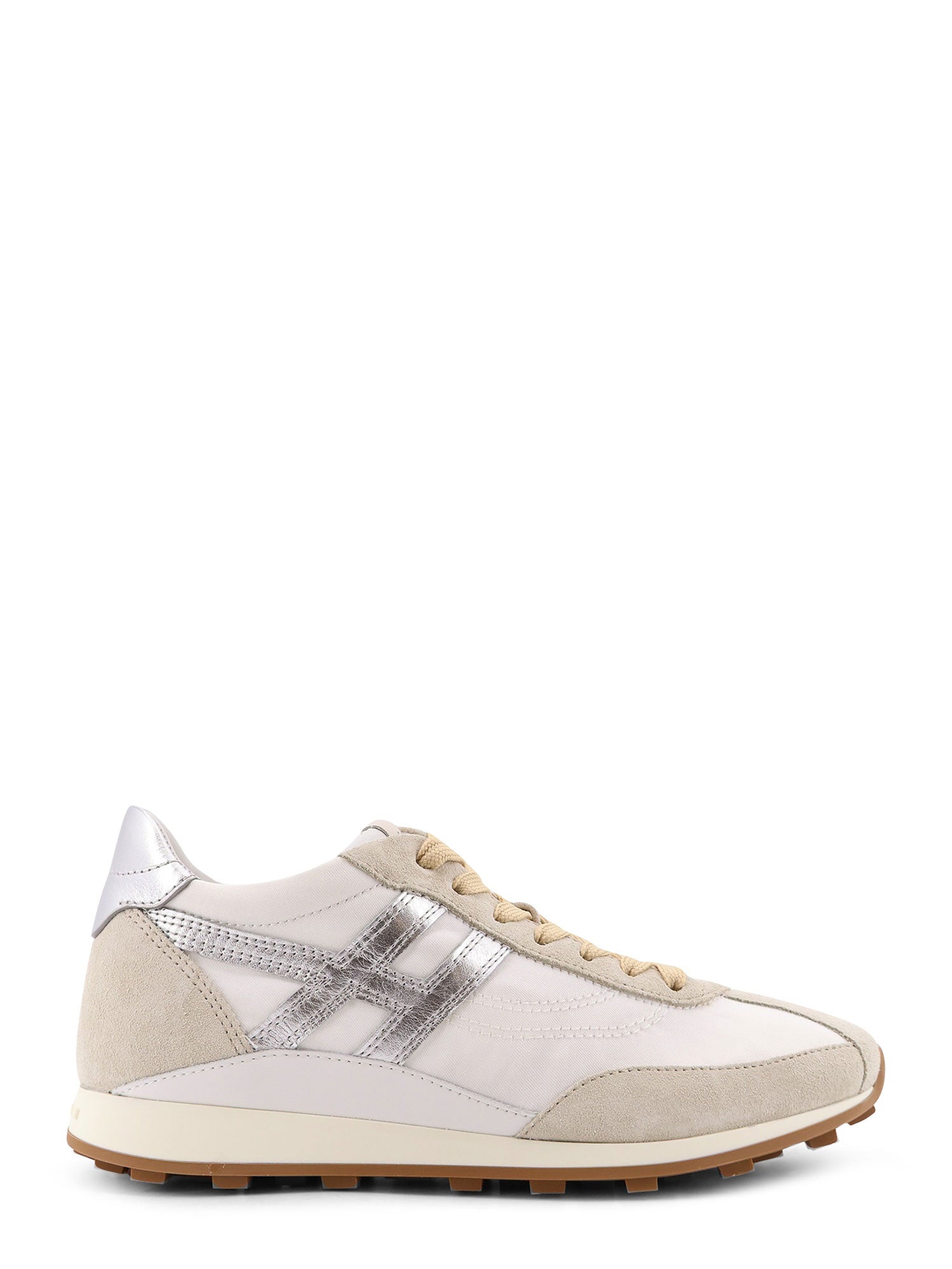 Hogan Sneakers Beige Nylon/suede