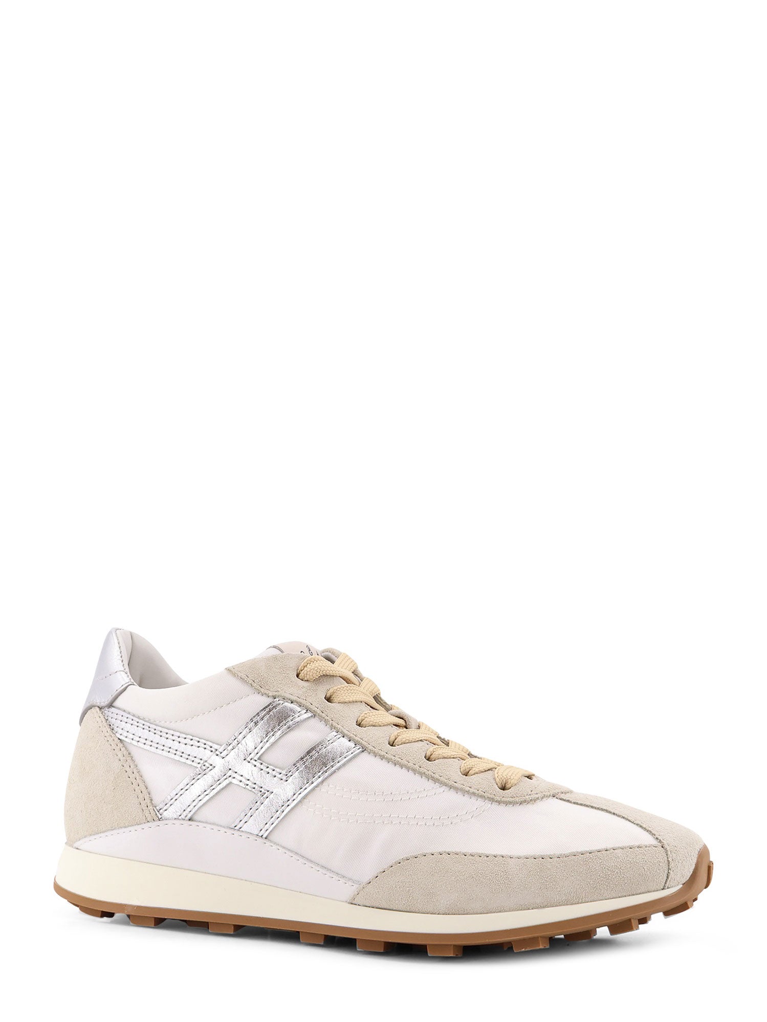 Hogan Sneakers Beige Nylon/suede