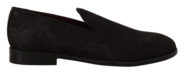 Dolce & Gabbana 51% Viscose 44% Cotton 3% Silk 2% Polyester loafer in black
