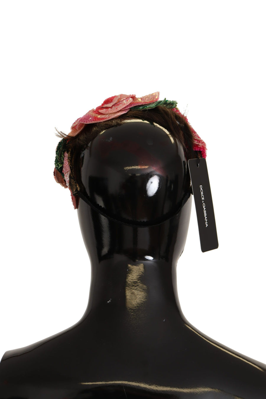 Dolce & Gabbana 48% Lurex headband in multicolor