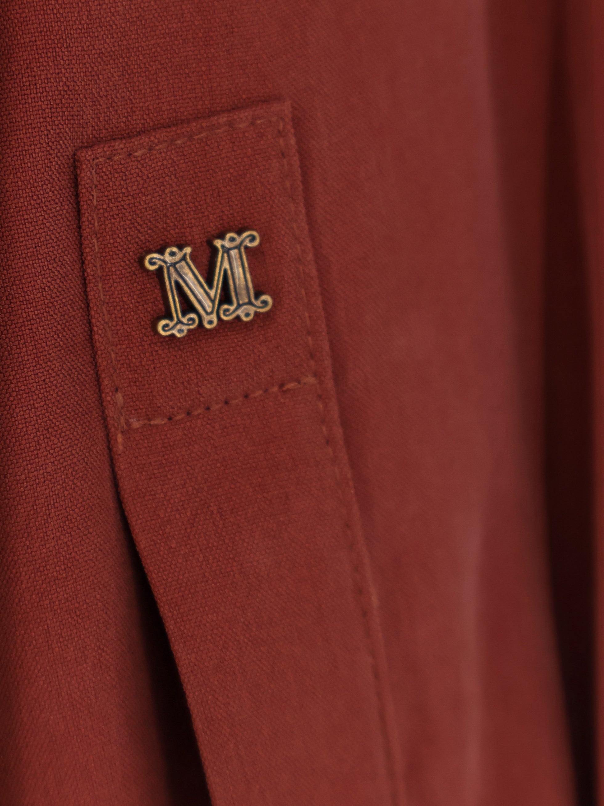Max Mara Shirts Terracotta Seta