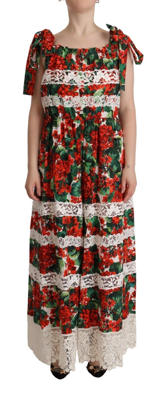 Dolce & Gabbana 97% Cotton dress in multicolor