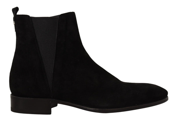 Dolce & Gabbana 100% Suede Leather boot in black
