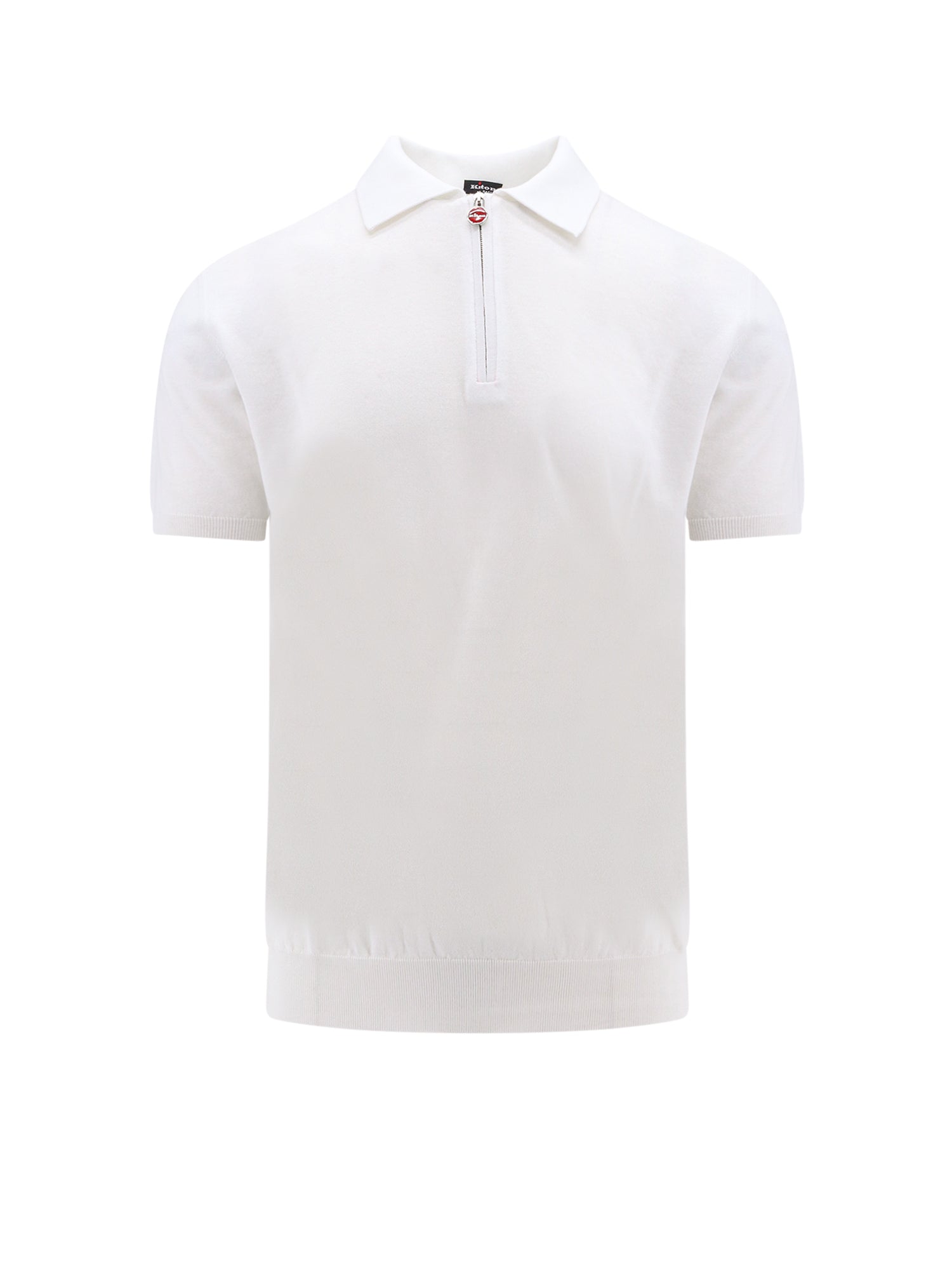 KITON CIRO PAONE T-shirts and Polos White Cotone