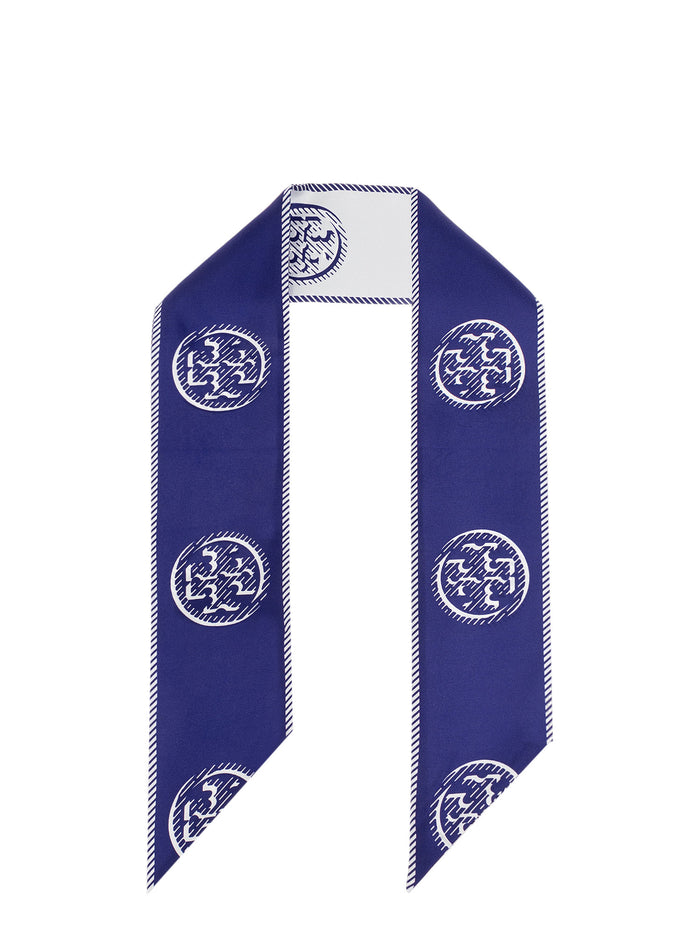 Tory Burch Ties Ballpoint Blue Body : Silk