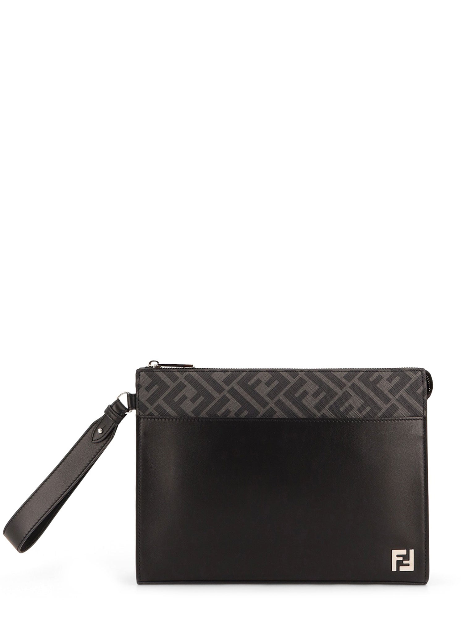 Fendi Bags Black Pelle/tessuto Ff
