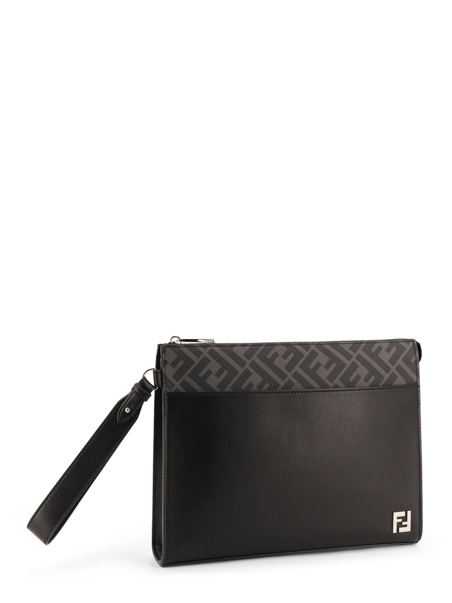 Fendi Bags Black Pelle/tessuto Ff
