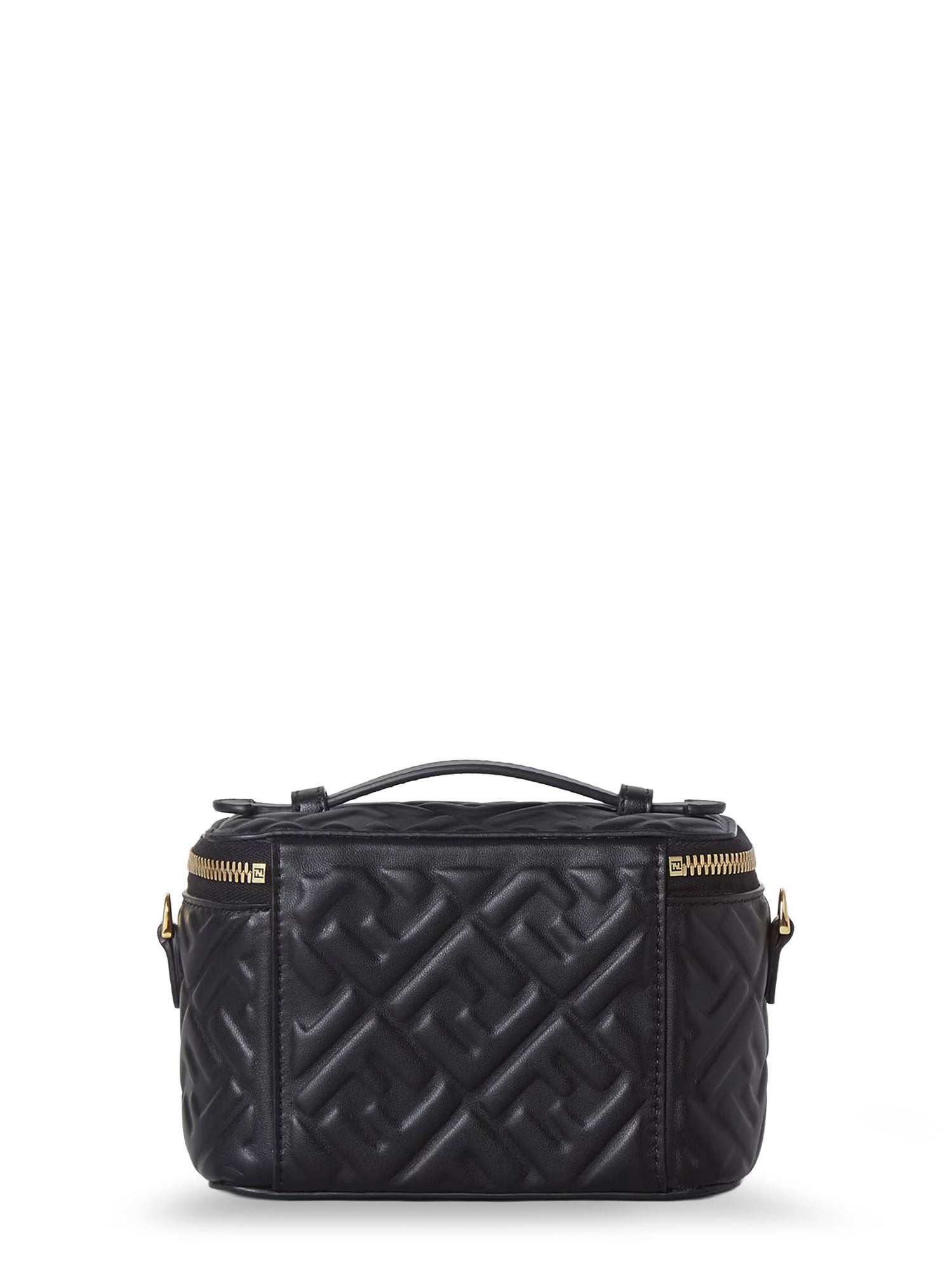 Fendi Bags Nero+oro Soft Pelle