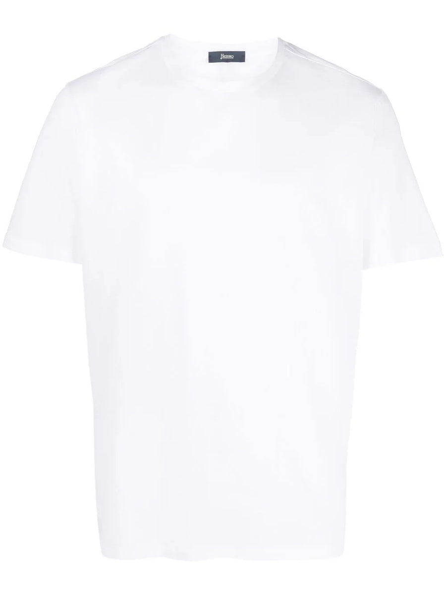 Herno Cotton 92% t-shirt in white