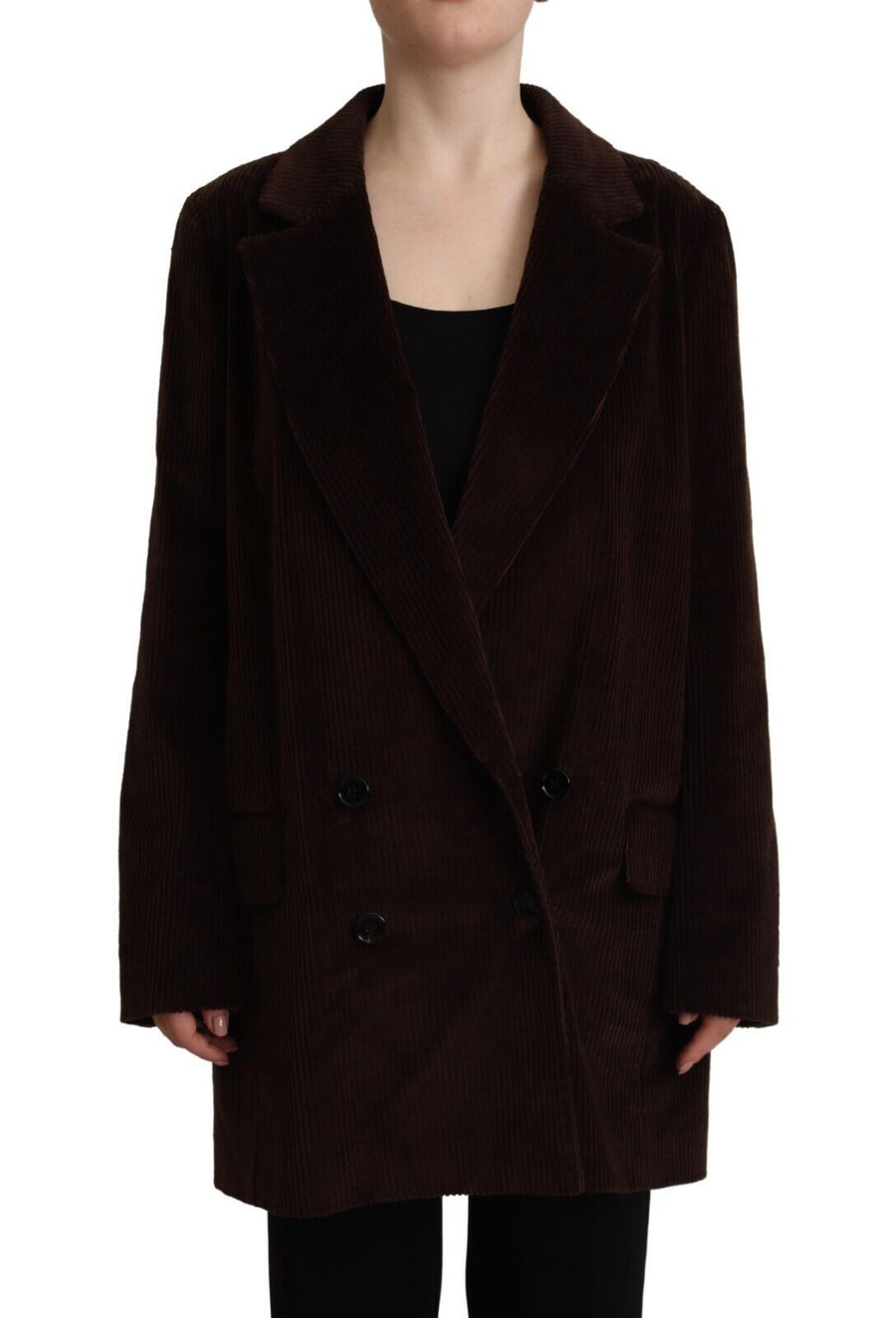 Dolce & Gabbana 98% Cotton 2% Elastane blazer in brown