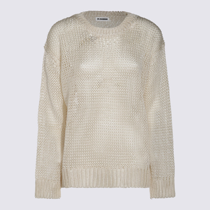 Jil Sander Sweaters Chalk _se