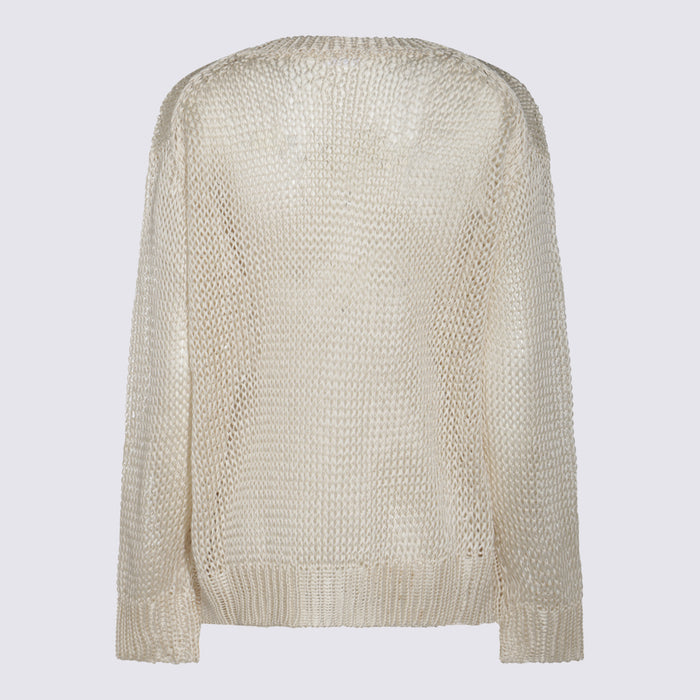 Jil Sander Sweaters Chalk _se