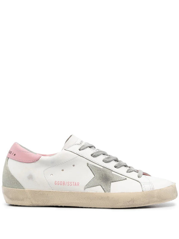 Golden Goose Calf Leather 100% sneaker in white