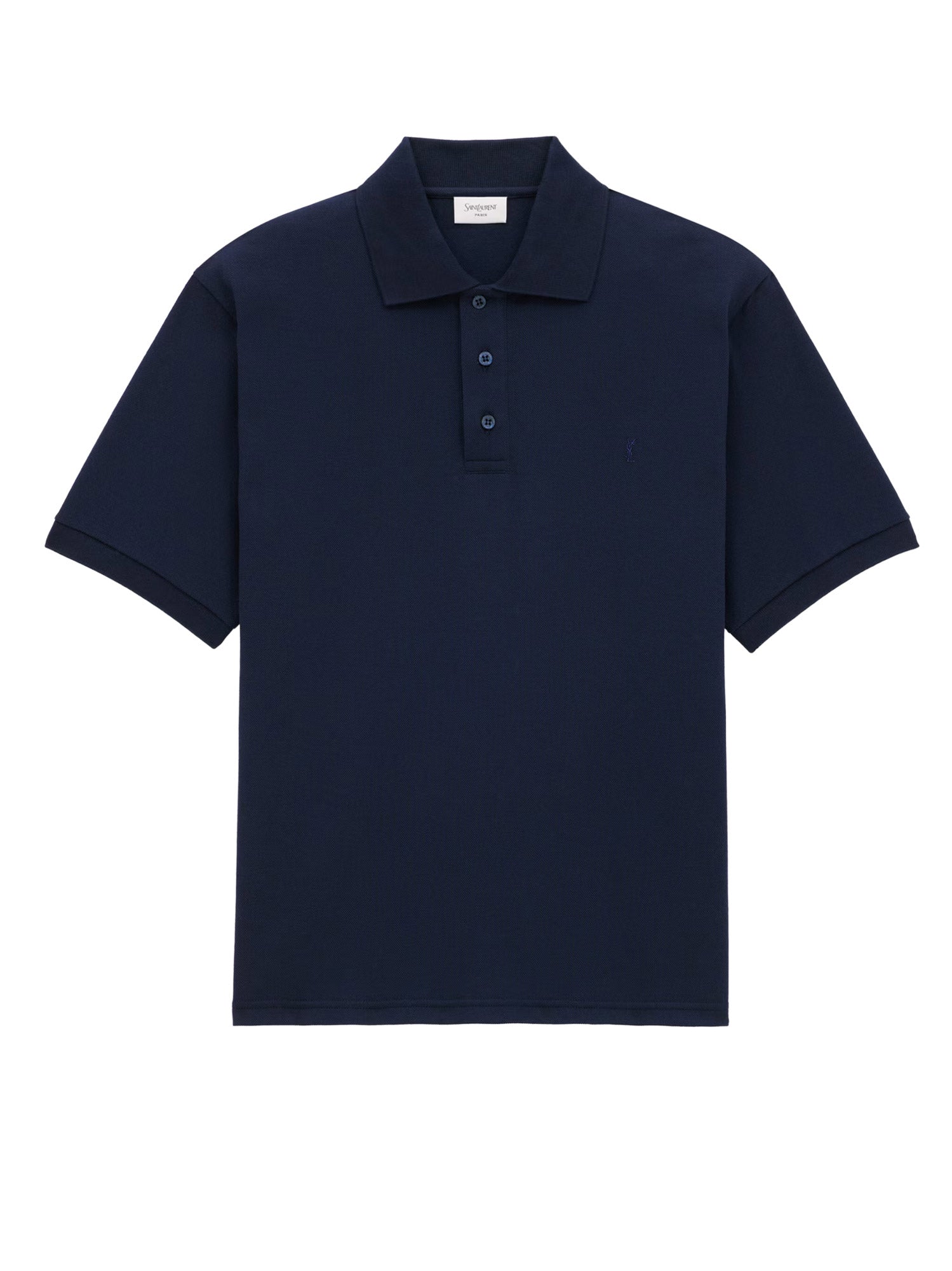 Saint Laurent T-shirts and Polos Marine Cotone Poliestere