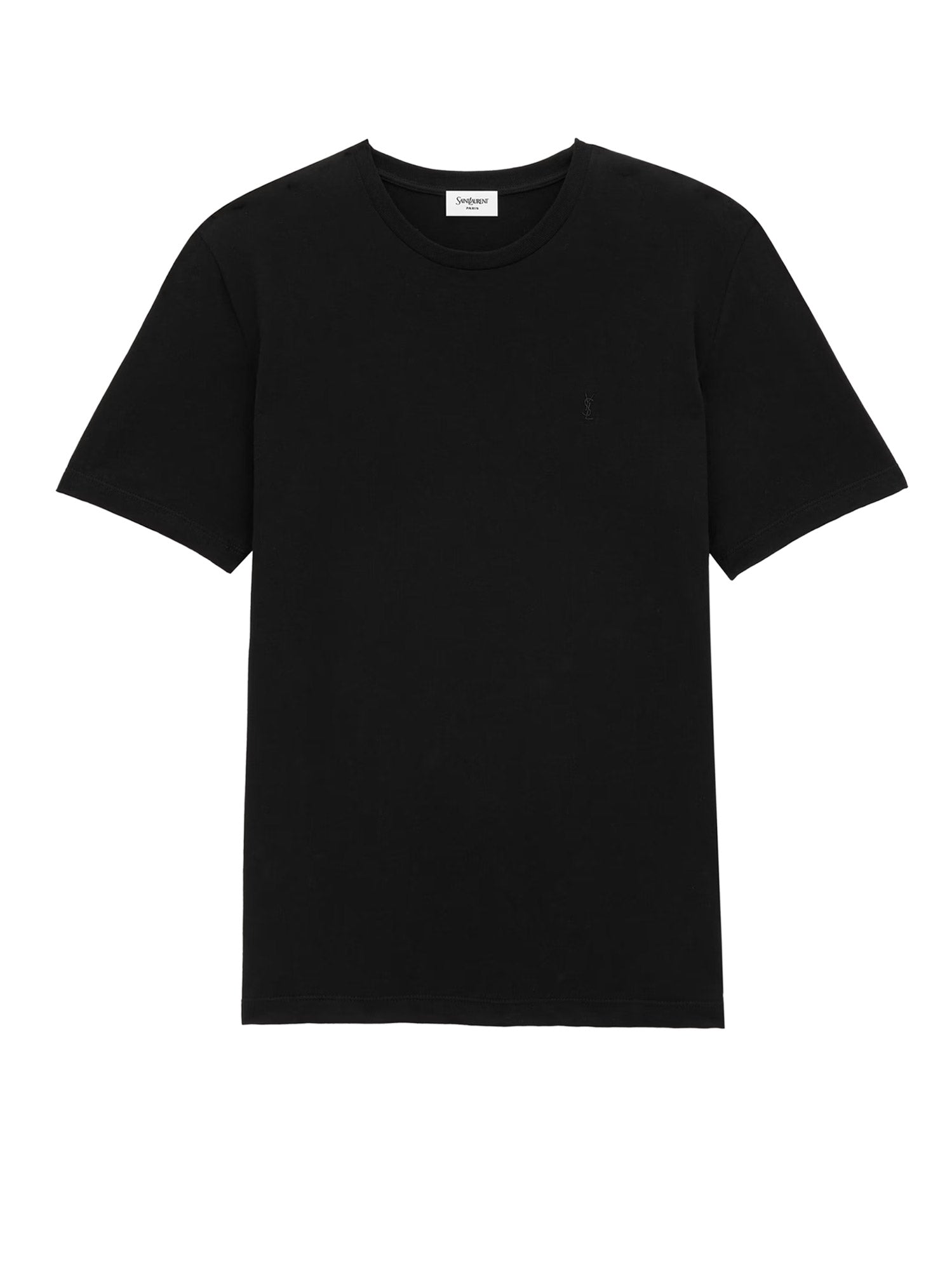 Saint Laurent T-shirts and Polos Black Cotone