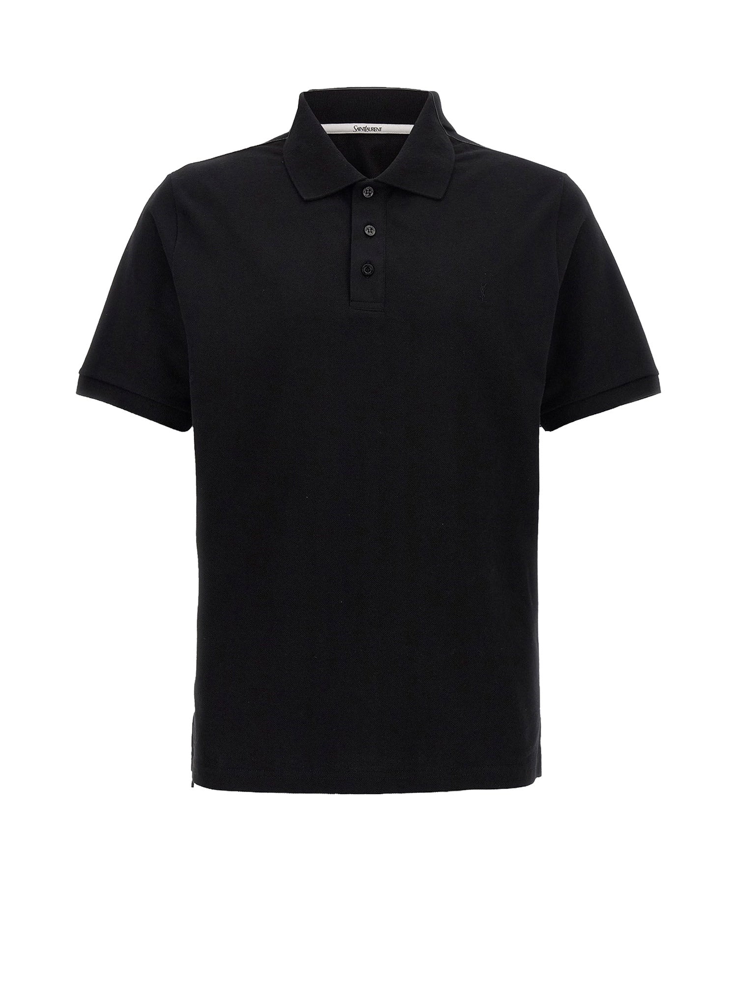 Saint Laurent T-shirts and Polos Black Cotone Poliestere