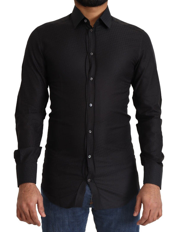 Dolce & Gabbana 100% Cotton shirt in black