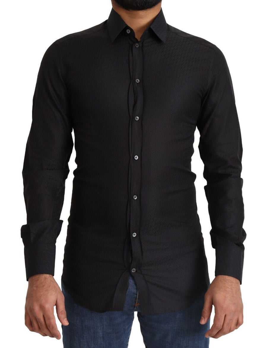 Dolce & Gabbana 100% Cotton shirt in black