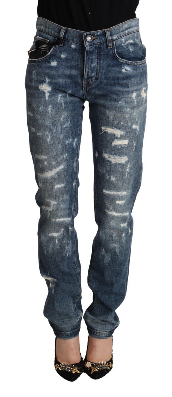 Dolce & Gabbana 100% Cotton jeans in blue