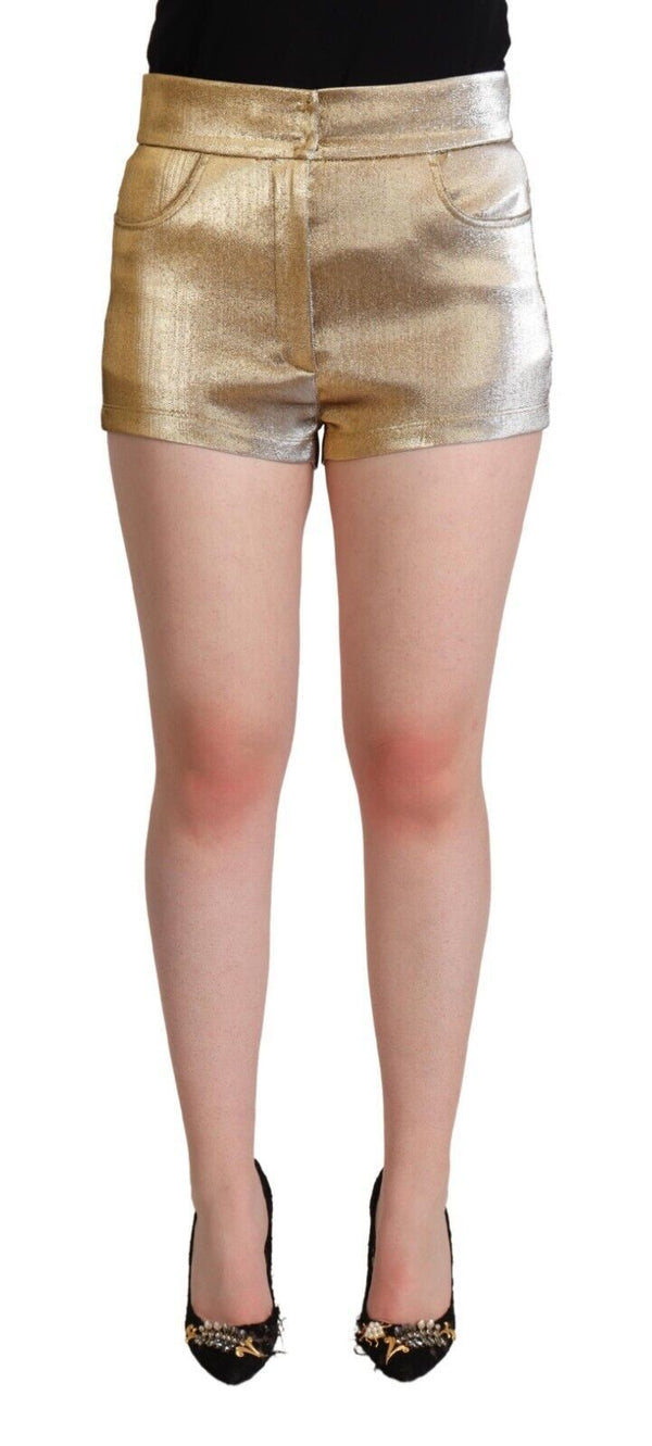 Dolce & Gabbana 41% Cotton 33% Nylon 21% Polyester 5% Elastane shorts in gold