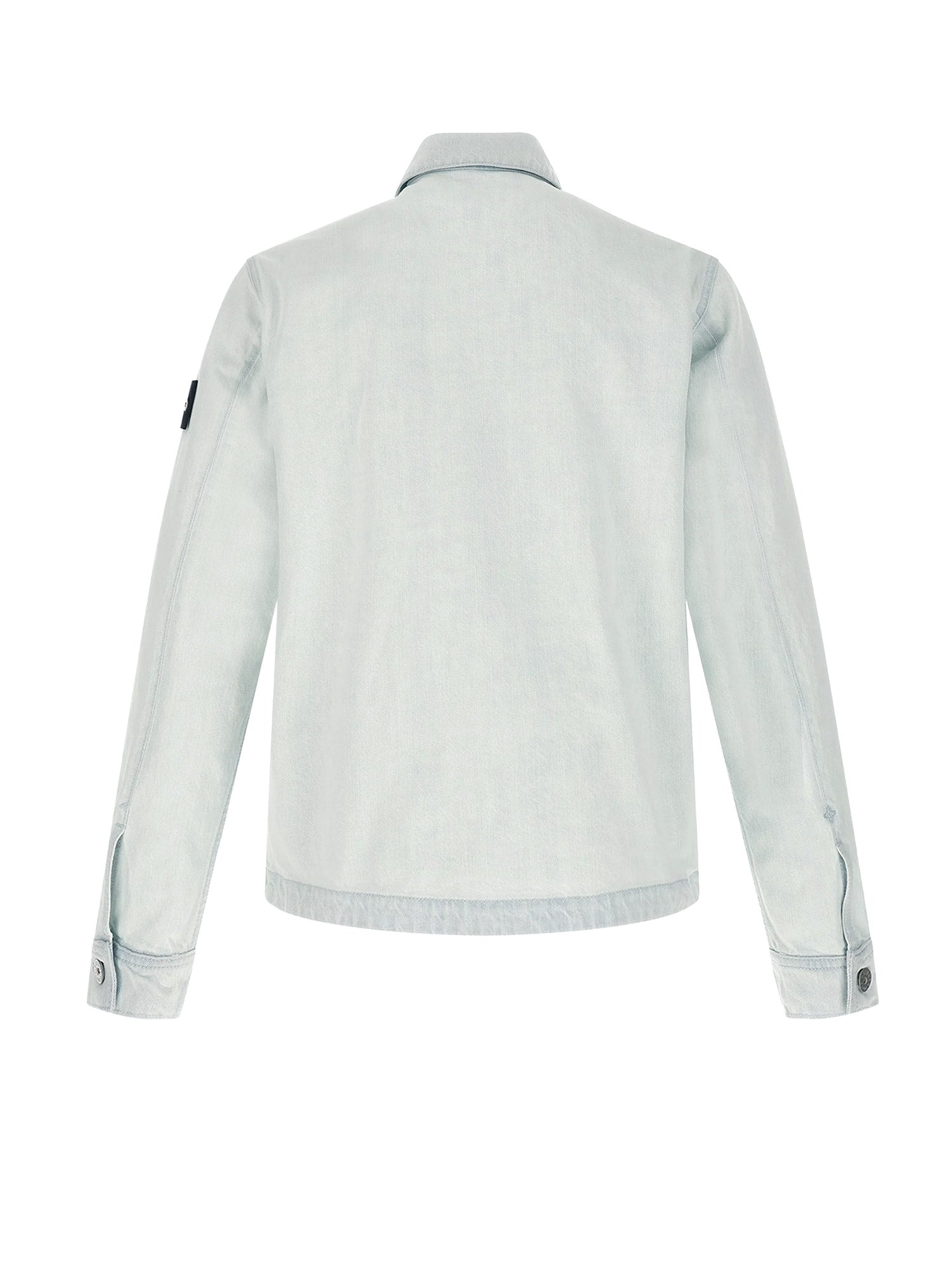 Stone Island Jackets Blueextraleach Cotone Organico