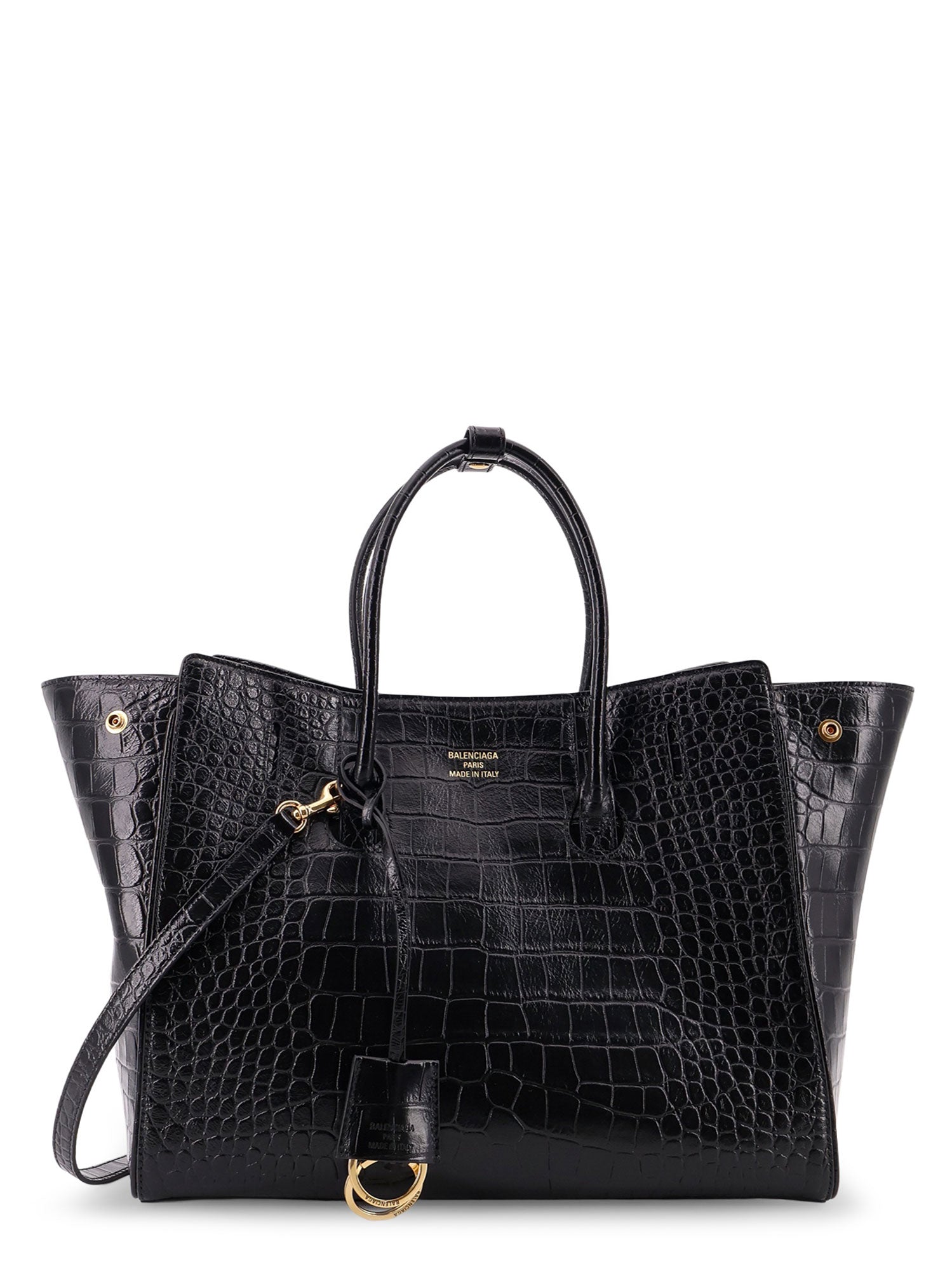 Balenciaga Bags Black T Domesticated Calf Le